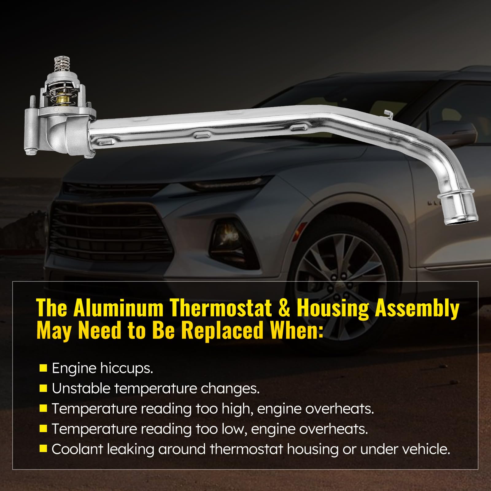 C-Tzu housing temperature-label view shows opening at 194°F / 90°C