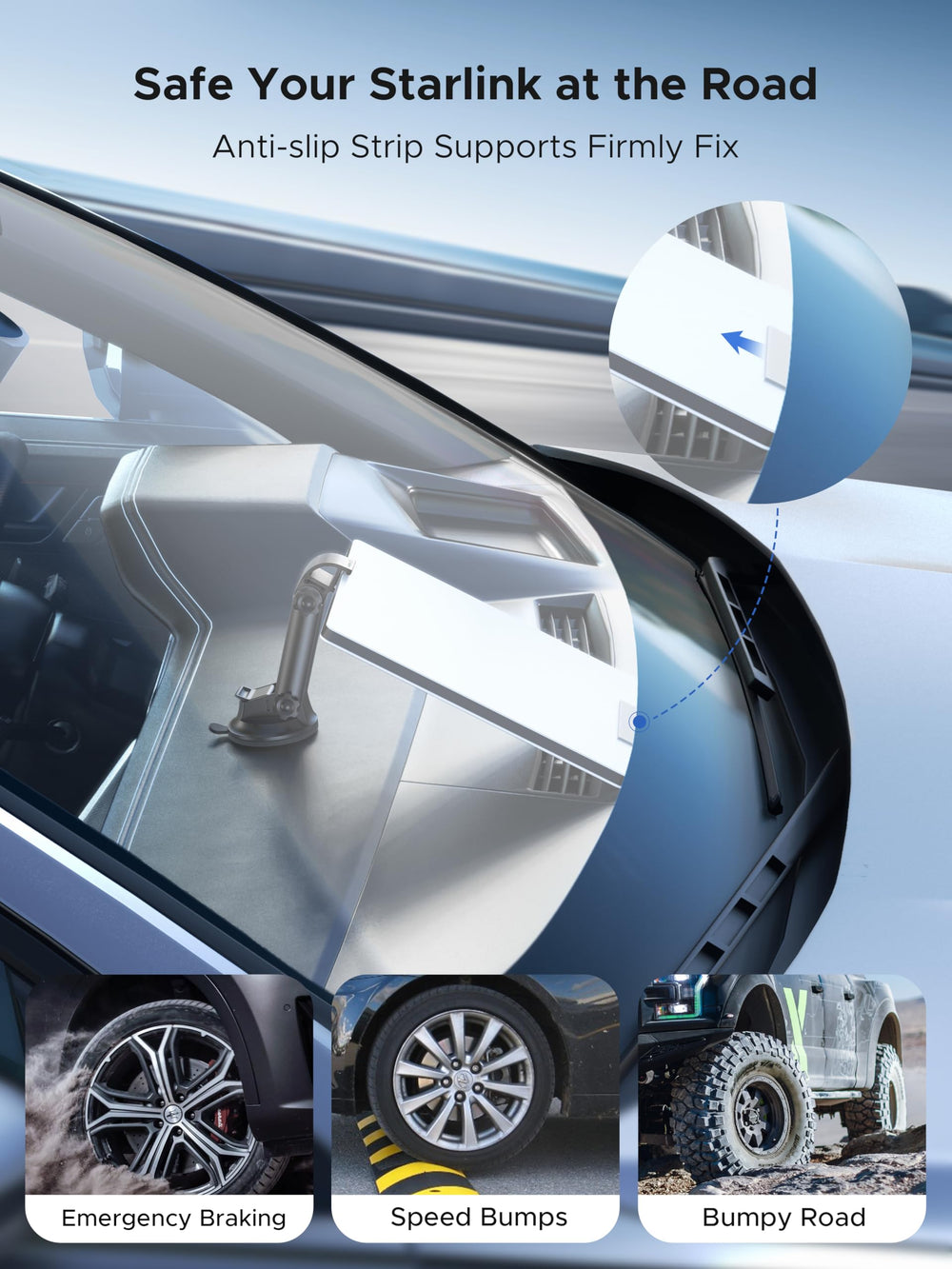 Cuarko Starlink Mini angle-adjustment enables perfect alignment.