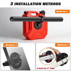 CUCNEXT U-bolt 1-inch tube fit for wide compatibility.
