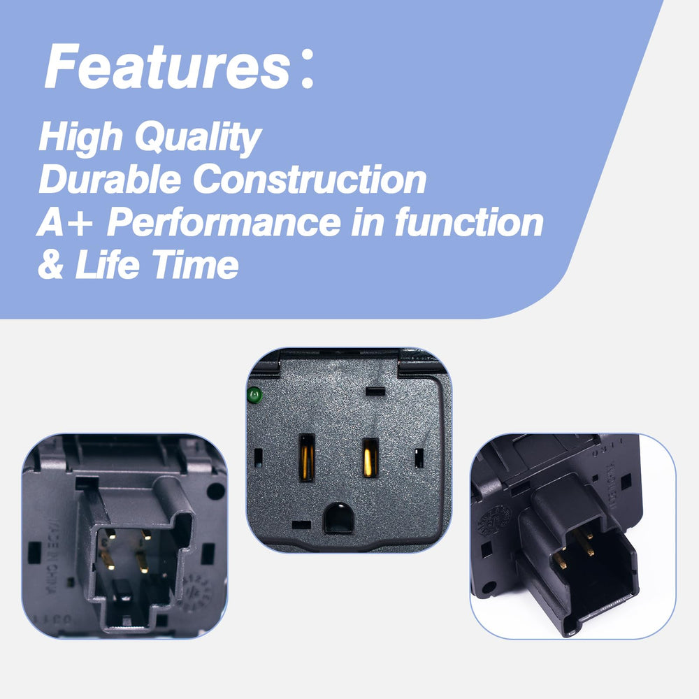 CULMKARI 110V outlet—installation step image showing quick plug-and-play setup.