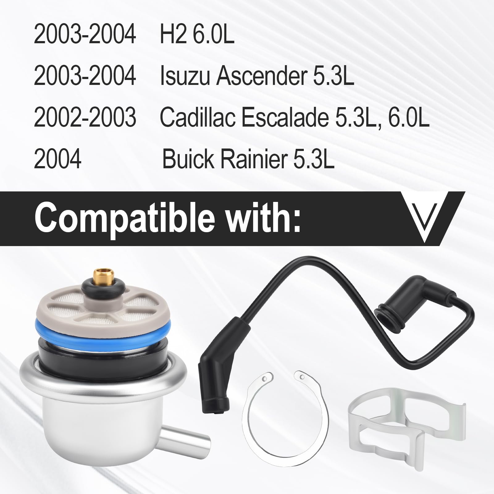 CULMKARI Silverado-fit visual shows broad GM truck compatibility for 1500–3500 series.