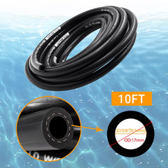 CULMKARI 10 ft hose for boats offers versatile fuel routing.