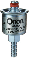 Cummins 149-2341-01 Onan fuel filter closeup for reliable RV compatibility.