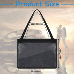 Cunno front PVC plate bag showing license plate clearly for quick identification.