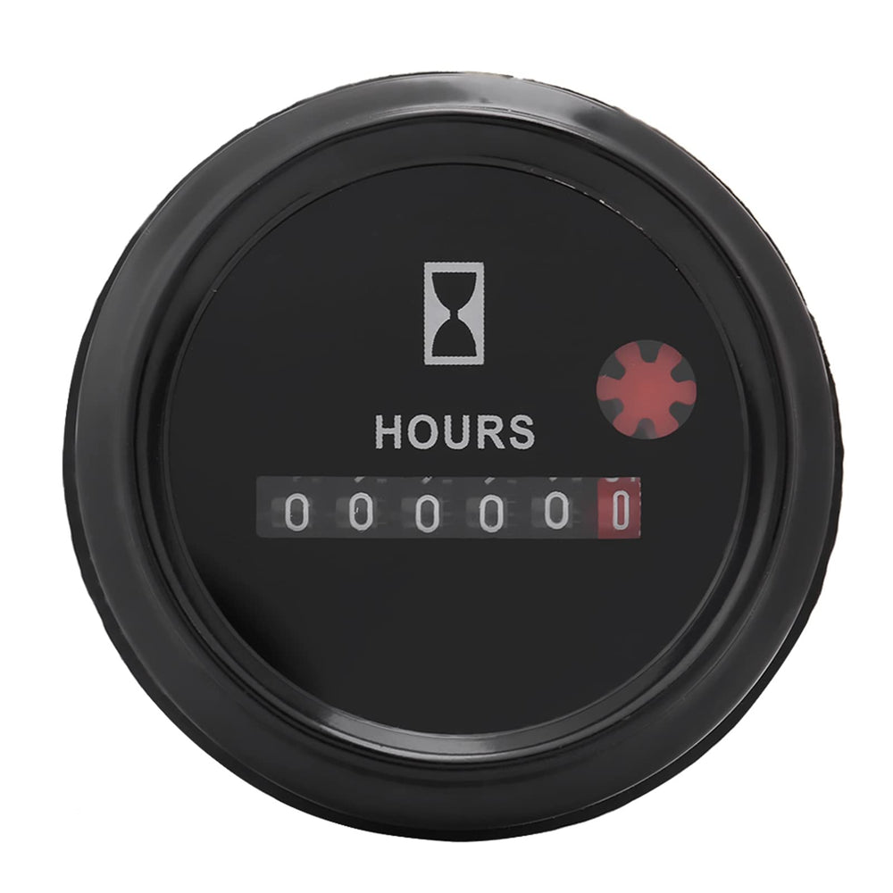 Cunyuer SH-748 hour meter front view for precise engine hour tracking