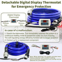 Cupohus probe sensor demonstrates fast response for quick frost protection activation.