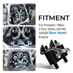 CUQFVAT Predator 212 rocker arm highlights a sturdy upgrade for higher RPM and response.
