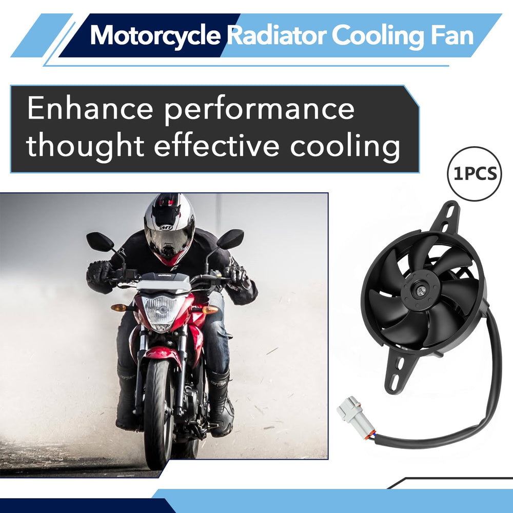 CuraceQ 4-inch 12V DC motor powers reliable cooling.