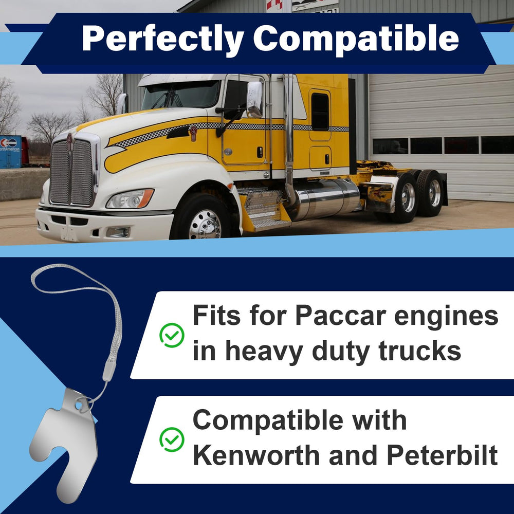 CuraceQ Kenworth Peterbilt brake tool designed for easy valve clearance adjustment.