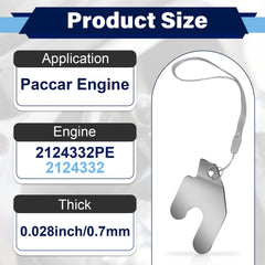 CuraceQ stainless steel valve lash tool offers wear resistance and durability.