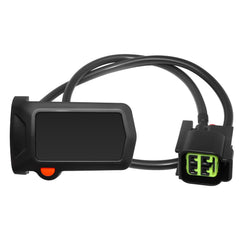CuraceQ Surron speedometer display with real-time speed readings for safer, informed riding.