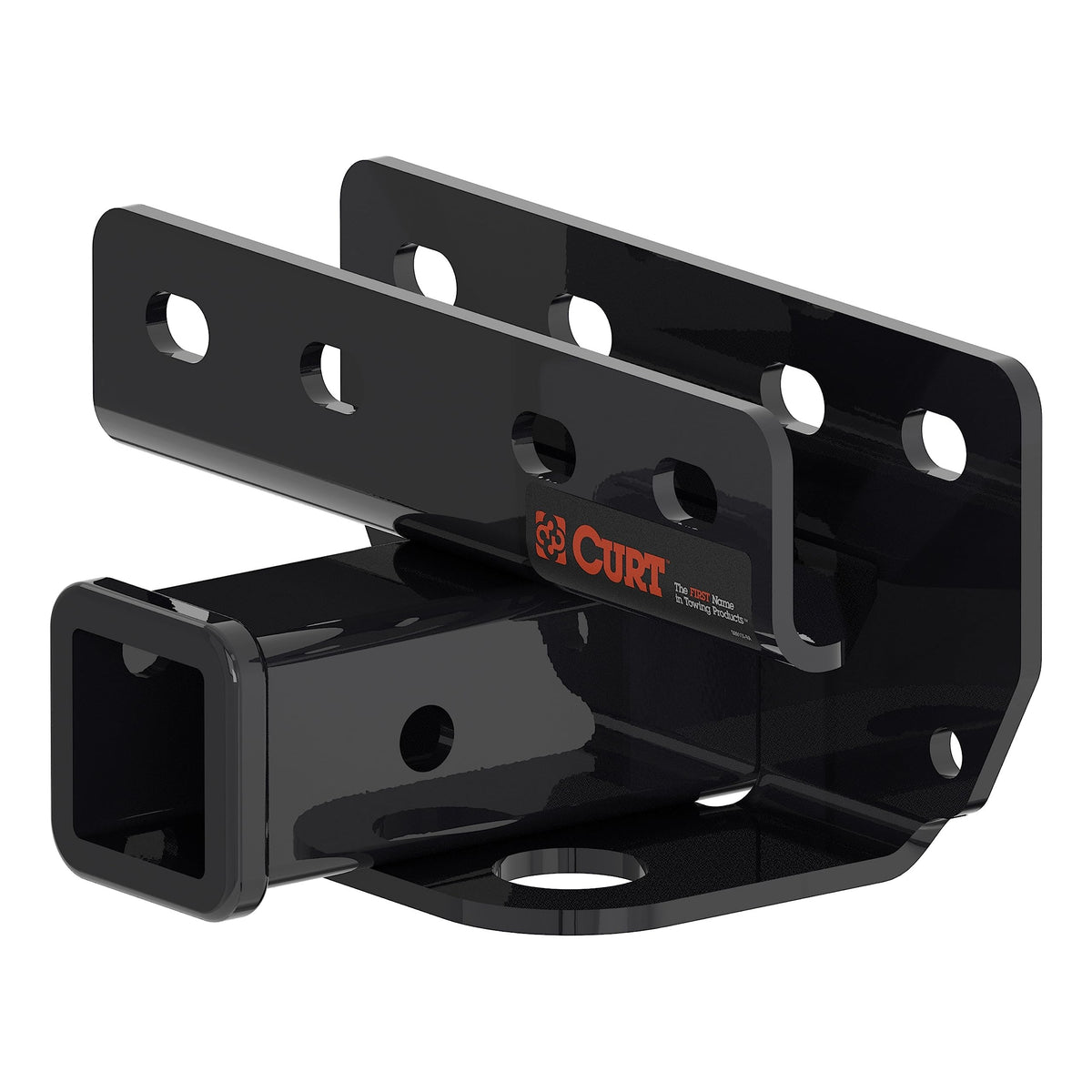 CURT 13493 Bronco-class 3 hitch with 2-inch receiver for confident towing.
