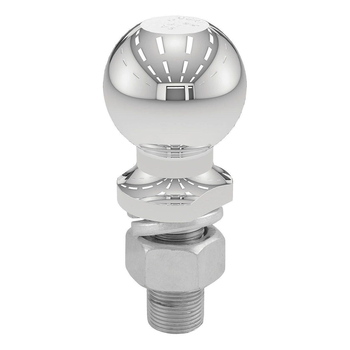 CURT 2-5/16-inch trailer ball with chrome finish for durable towing
