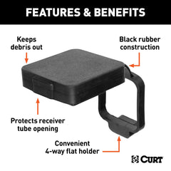 Friction-fit installation offers tool-free setup for easy use.