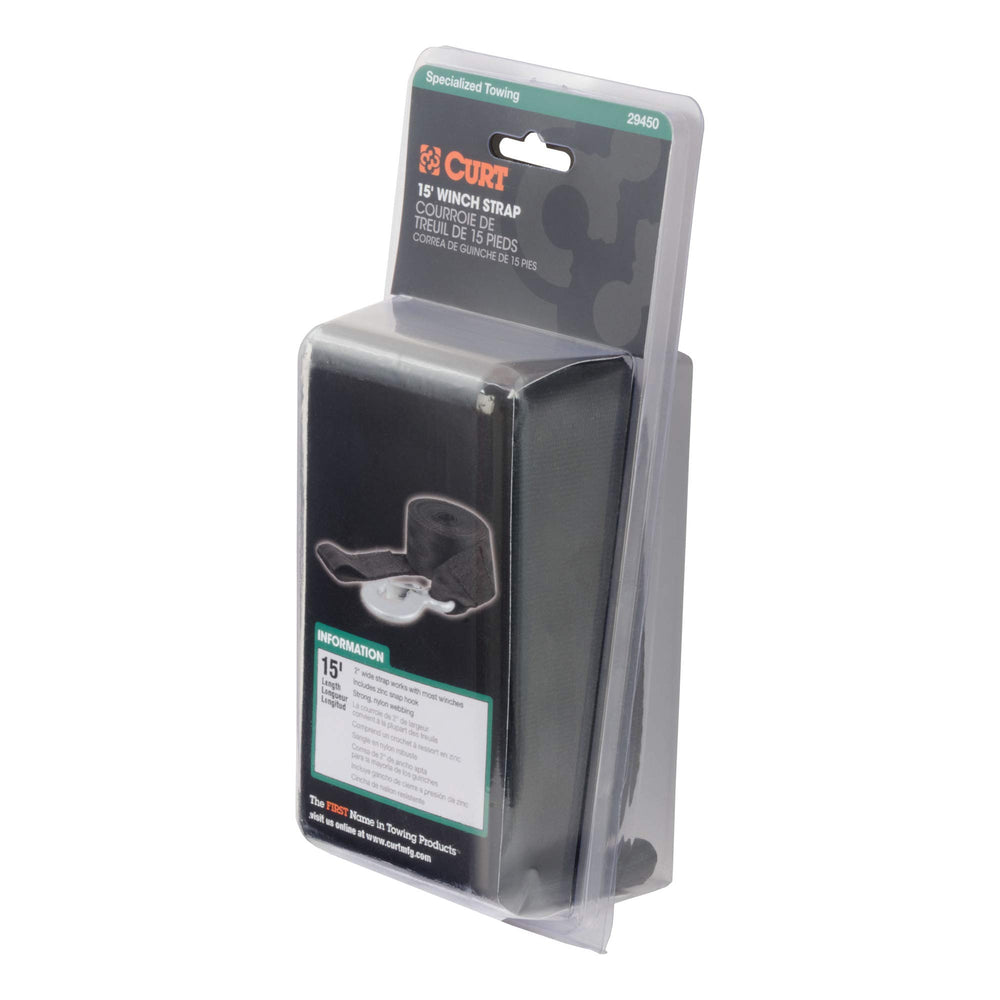 CURT 29450 corrosion-resistant zinc hook withstands outdoor use
