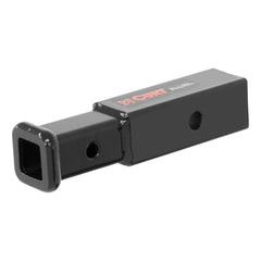 CURT 2x2 to 1-1/4 adapter in the box enables versatile hitch compatibility.