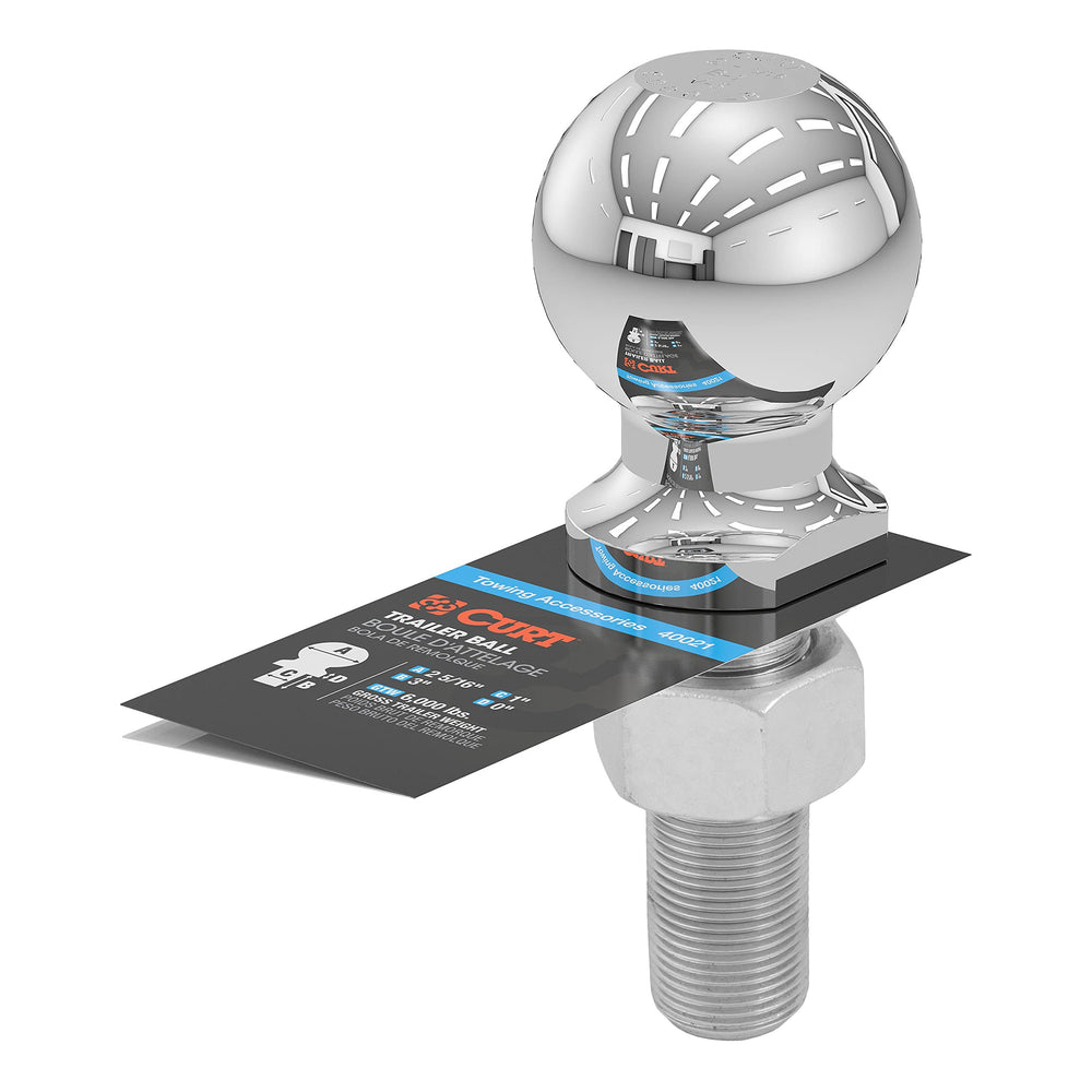 CURT 40021 mounted hitch setup demonstrates reliable connection for heavy-duty towing.