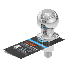 CURT 40095 includes zinc nut and lock washer for a secure hitch installation