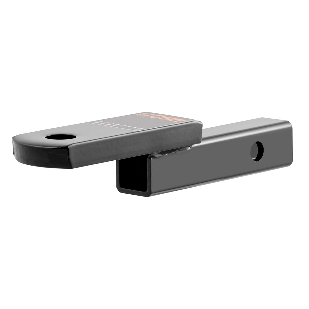 CURT 45018 ball mount for 1-1/4 inch receiver enables easy hitching on light trailers.