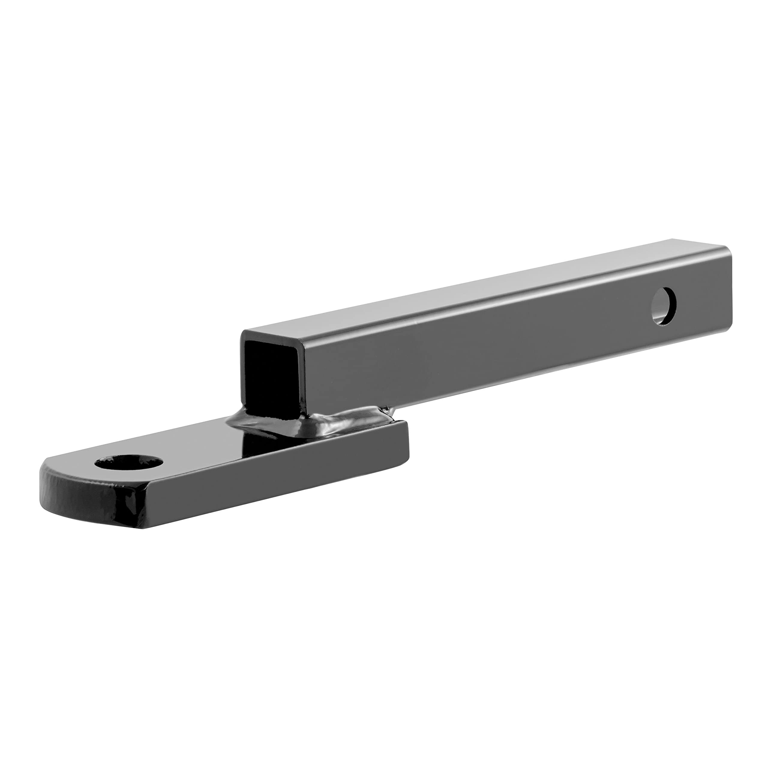 CURT 45019 ball mount inserted in receiver illustrating easy fit