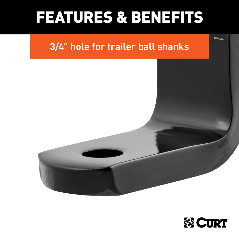 CURT 45026 easy install with simple shank insertion and pin
