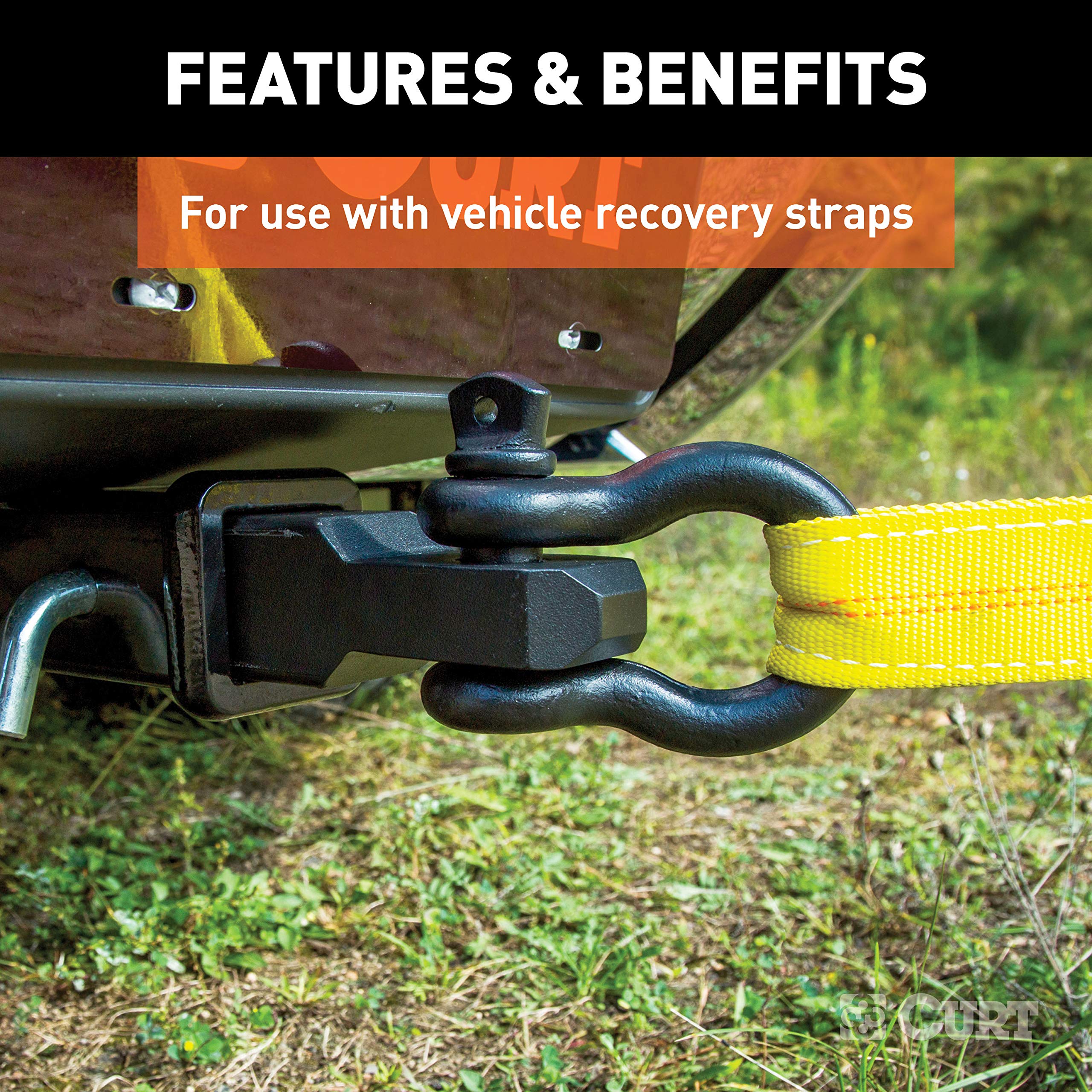 CURT 2x2 receiver fit suits Class 4 and Class 5 hitches
