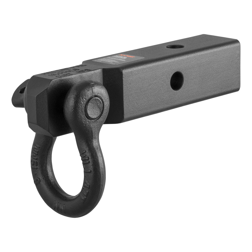 CURT 45832 D Ring shackle mount in a 2x2 receiver for secure off road recovery