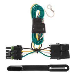 CURT 55315 vehicle-side 4-pin harness closeup enables easy trailer wiring