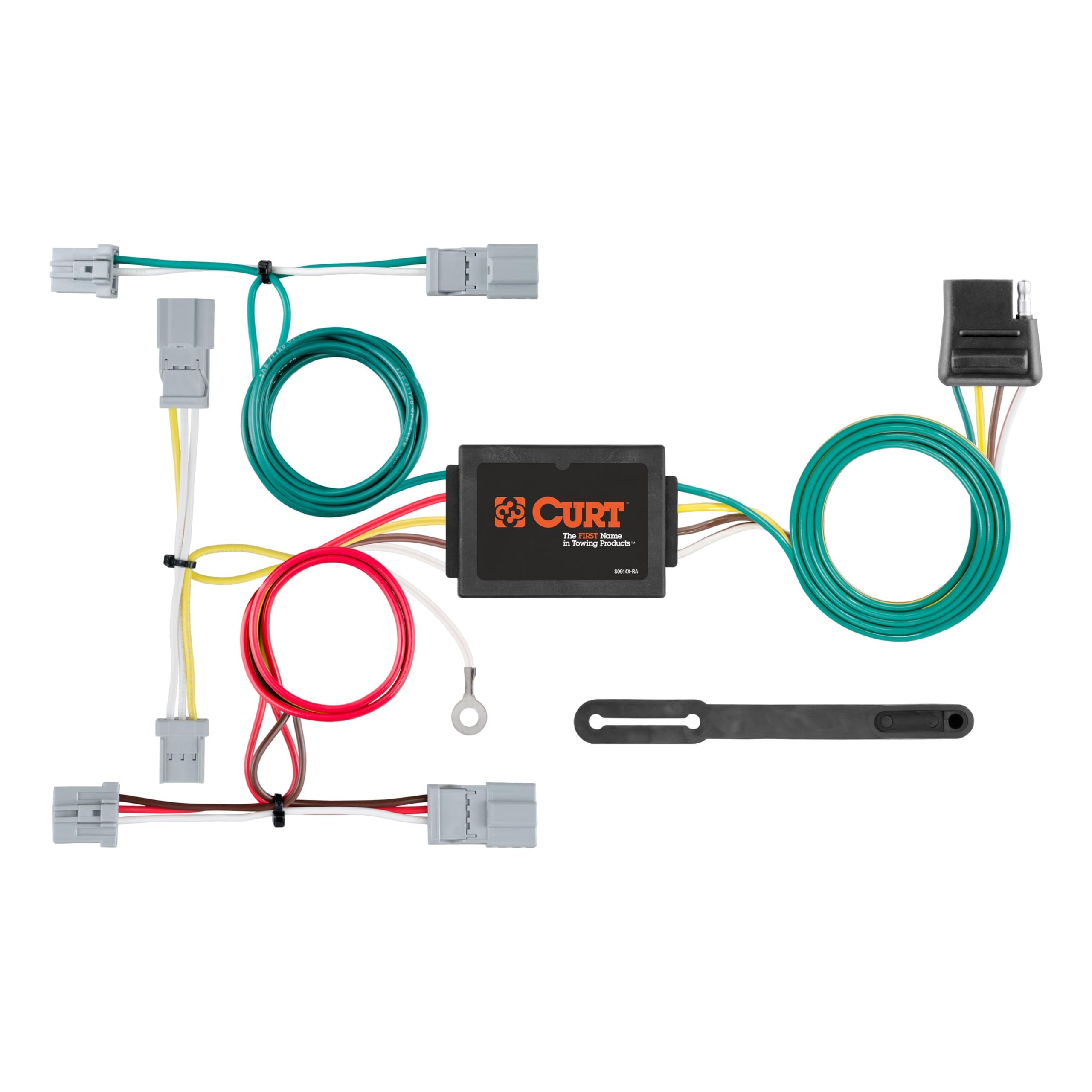 CURT 56011 plug-and-play wiring harness for Civic tail lights with easy installation.