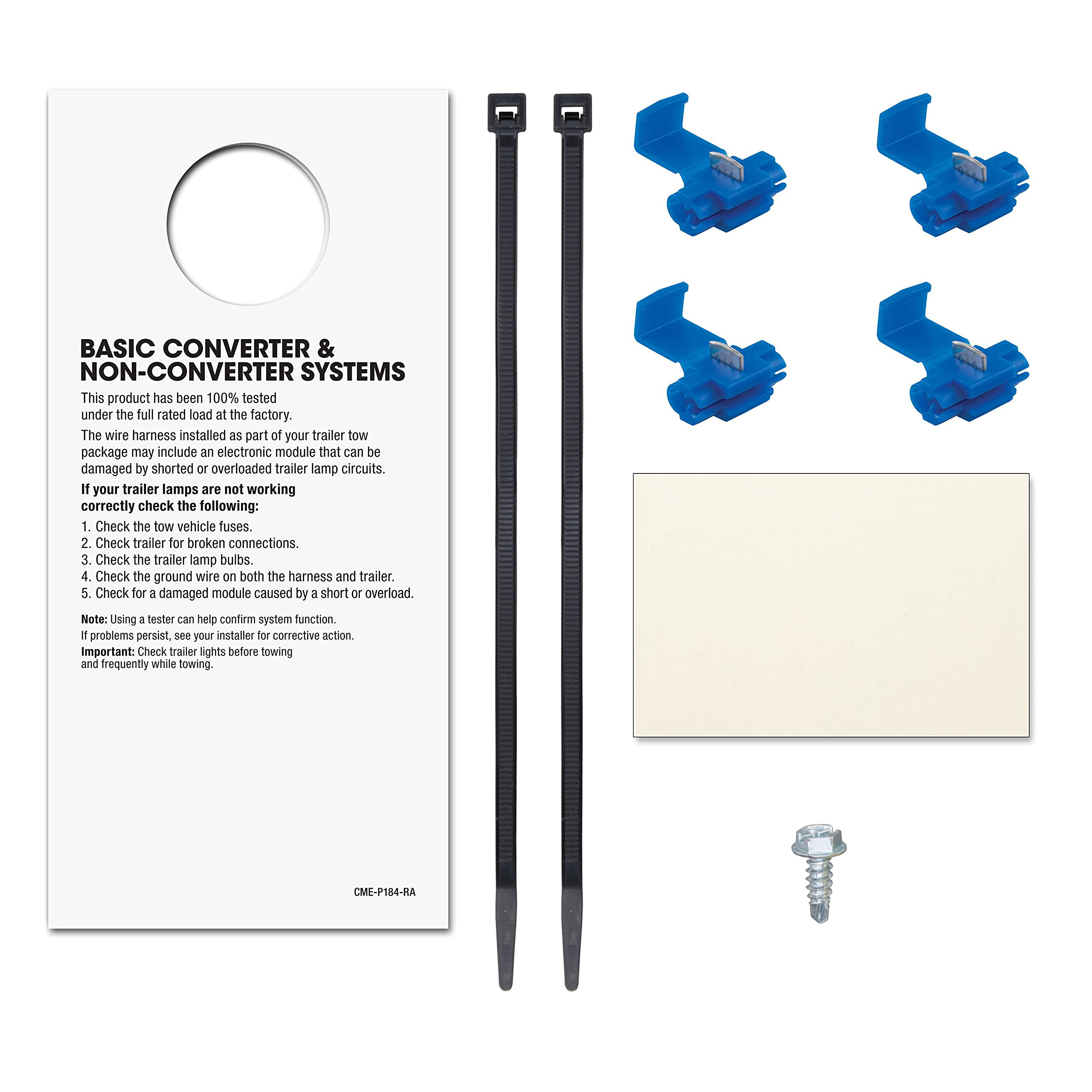 CURT 56130 SMT Converter taillight conversion supports safe towing setups