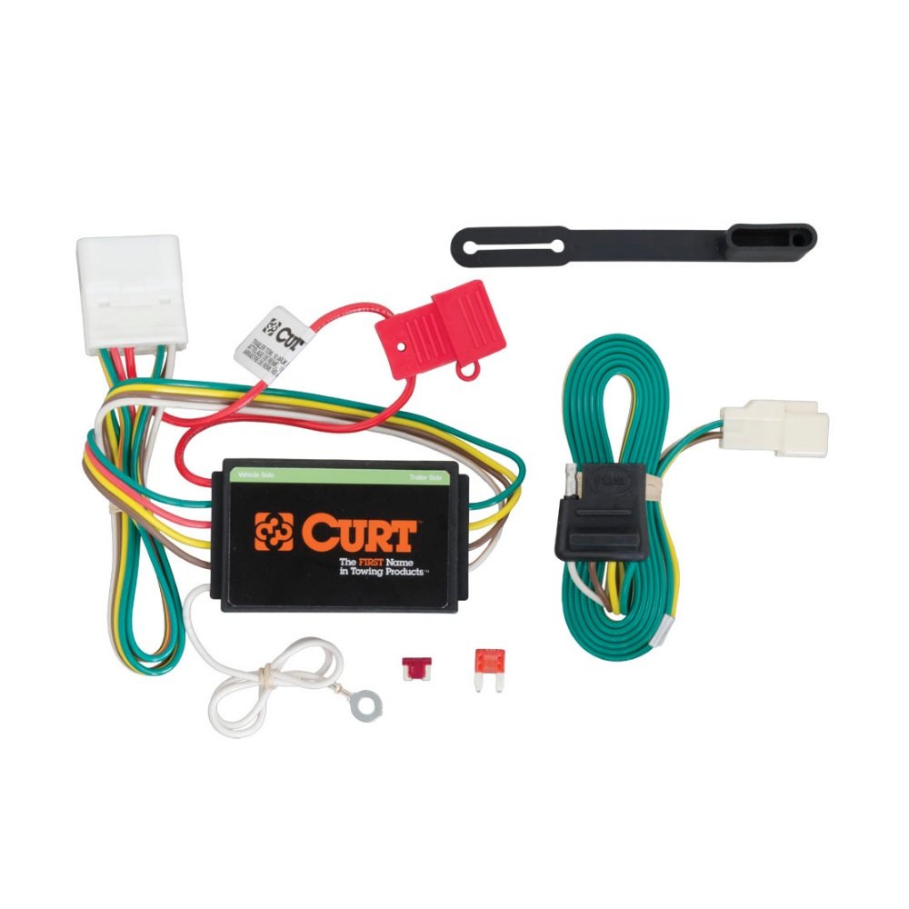 CURT 56217 T-connector for Toyota Highlander enables quick plug-and-play trailer wiring.