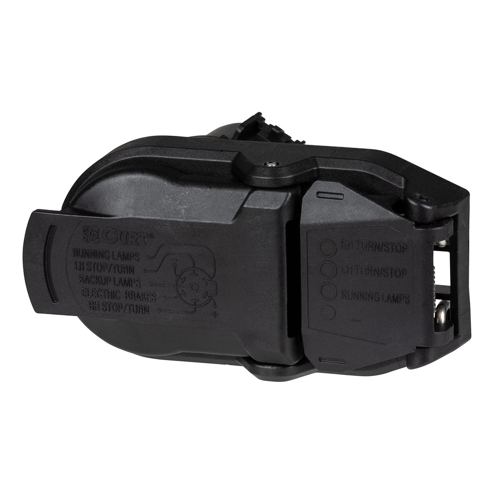 CURT 57020 snap-in installation; easy plug-and-play setup without splicing.