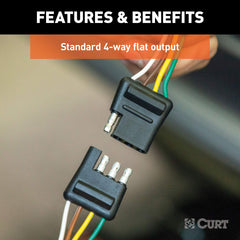 CURT 58050 72-inch wire loop provides flexible installation options.