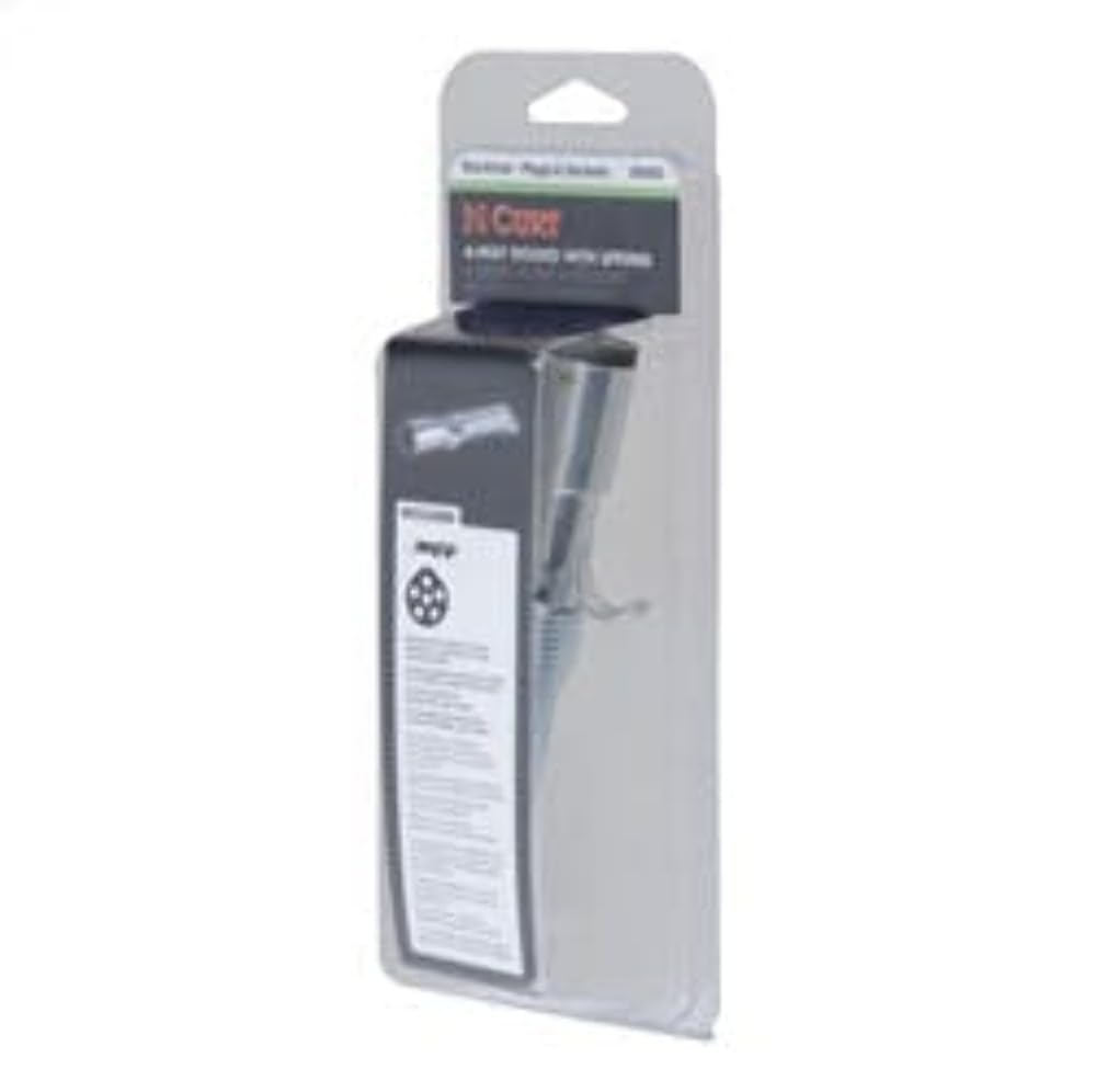 CURT 58082 weather-resistant die-cast metal housing protects wiring from the elements.