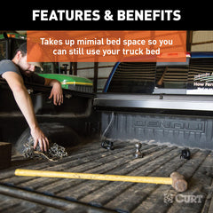 CURT 60692 storage case keeps components organized for on-the-go towing.