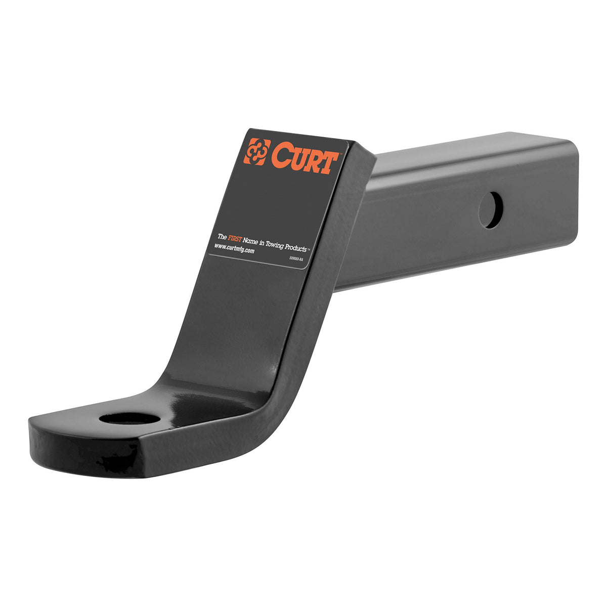 CURT 45050 Class 3 ball mount front view showing sturdy steel build for heavy trailers
