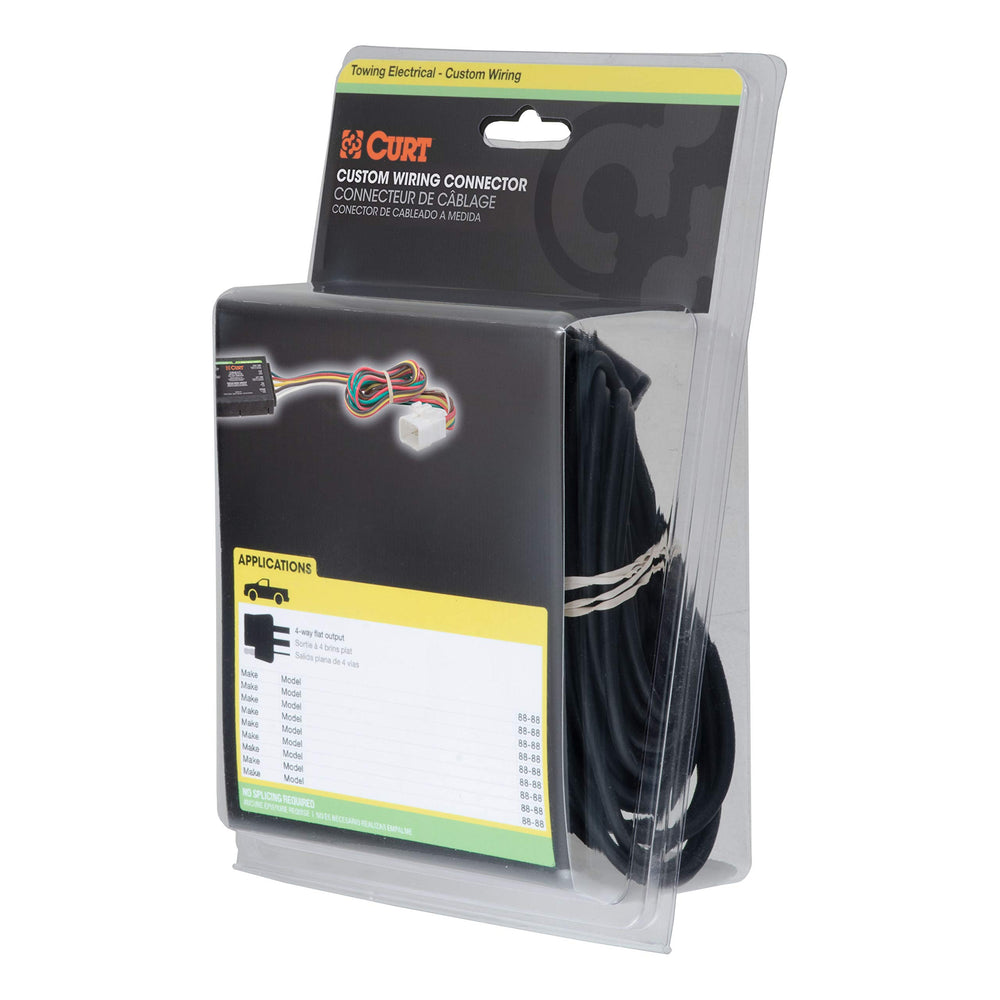 CURT easy‑install design reduces wiring hassle during setup.