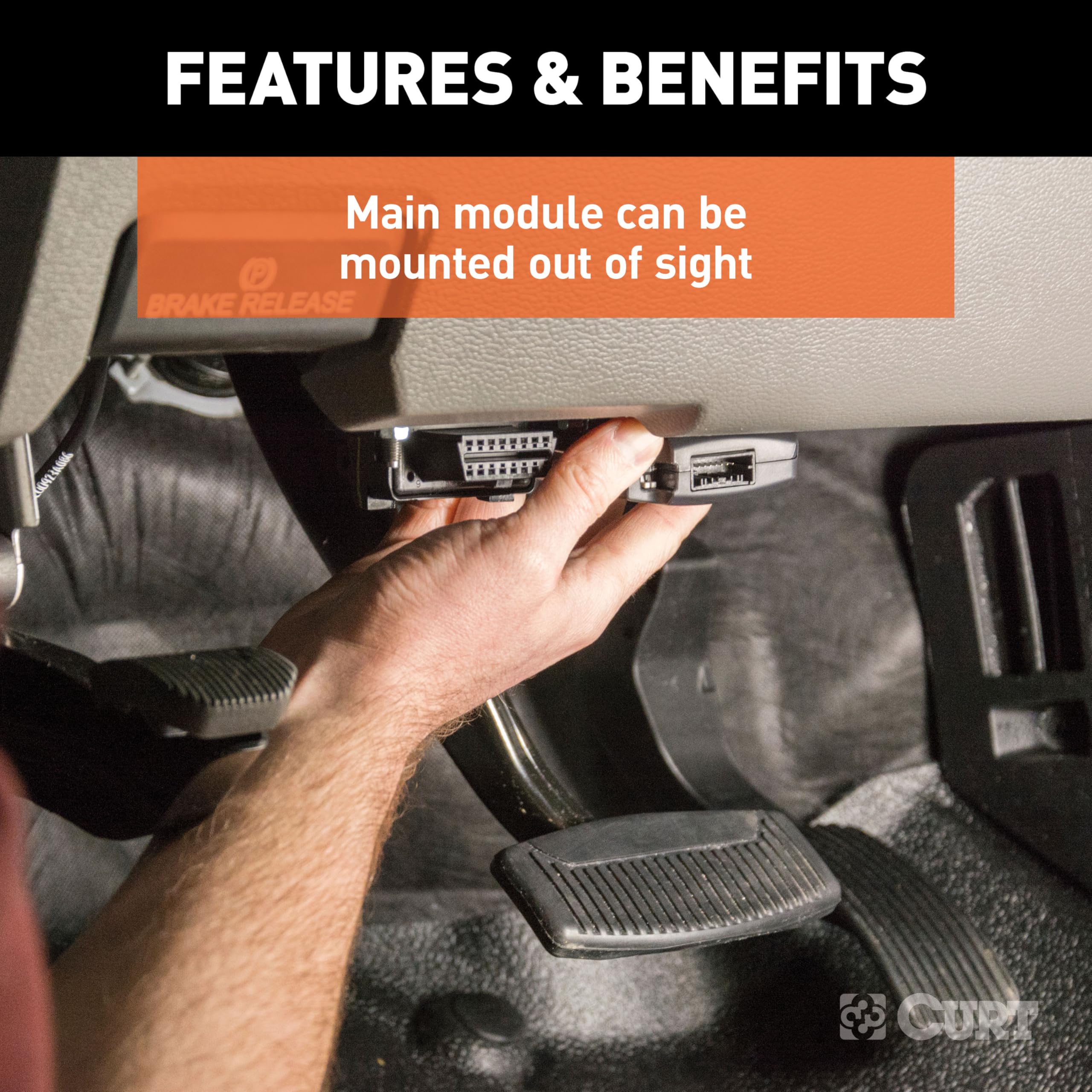 CURT Spectrum calibration button enables quick, automated leveling.