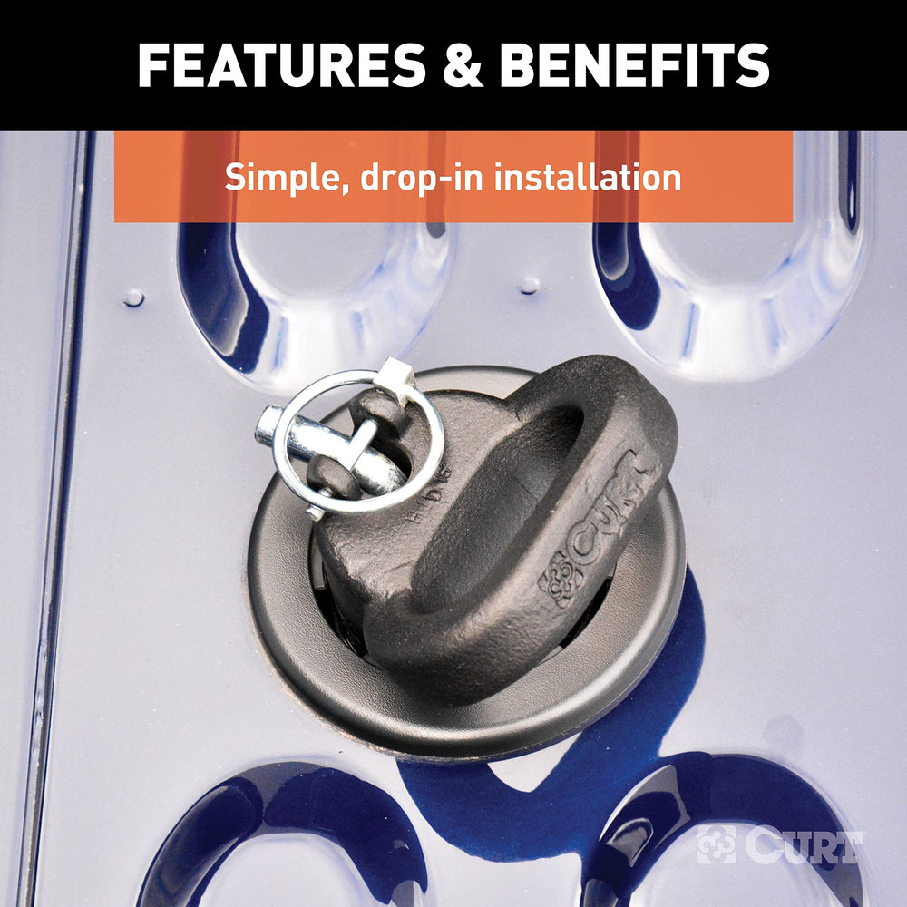 CURT storage case helps keep components organized in your truck.