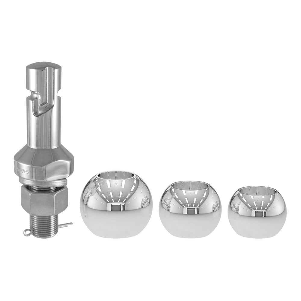CURT Switch Ball 1-7/8 in attached ball for versatile towing