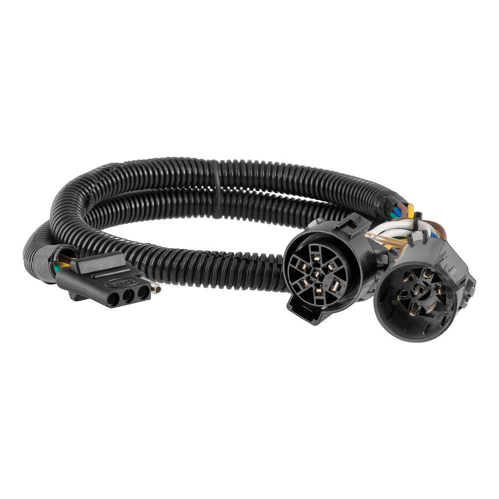 CURT T-Connector dust cover protects the socket when not in use.