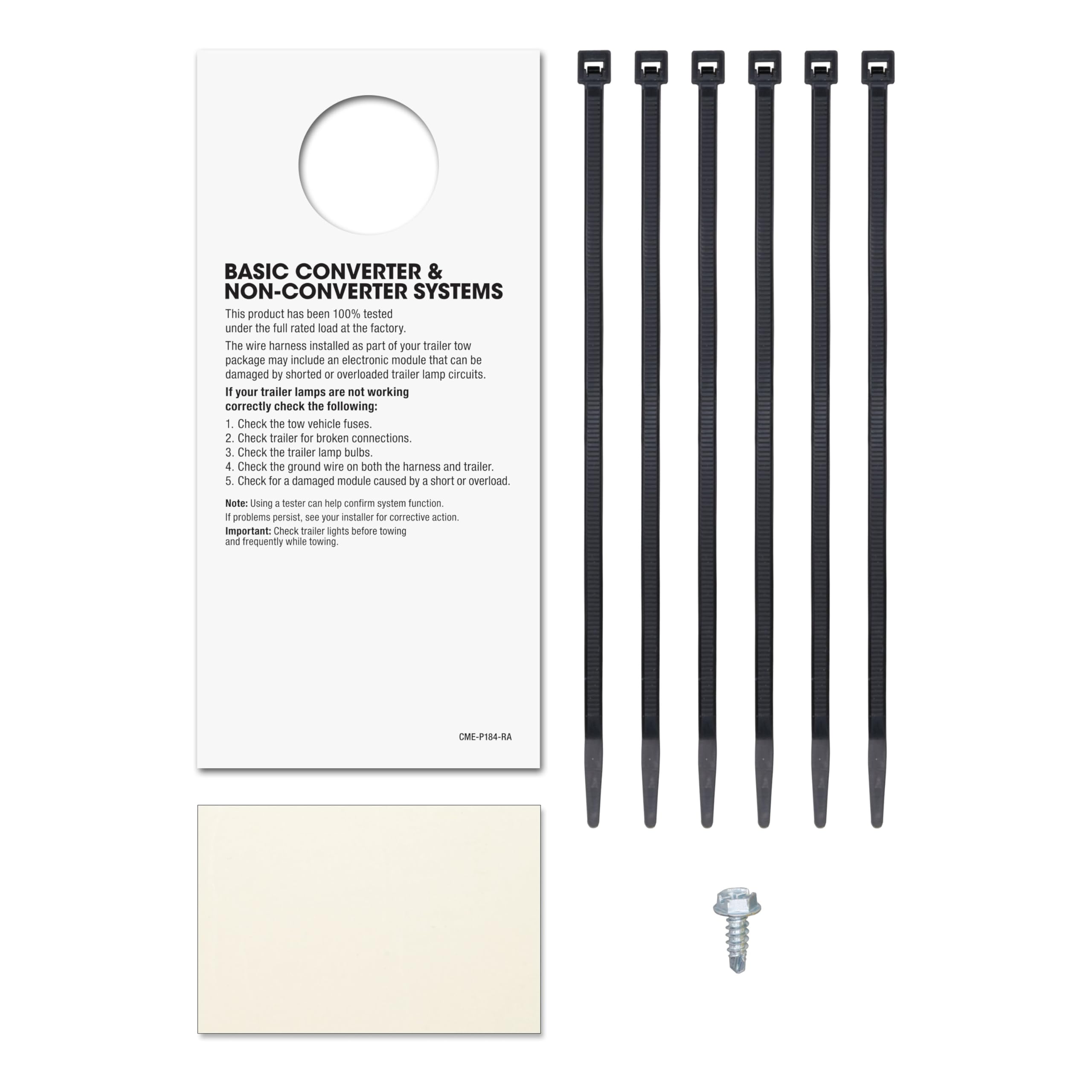 CURT T-Connector quick-install saves time with no cutting or splicing.