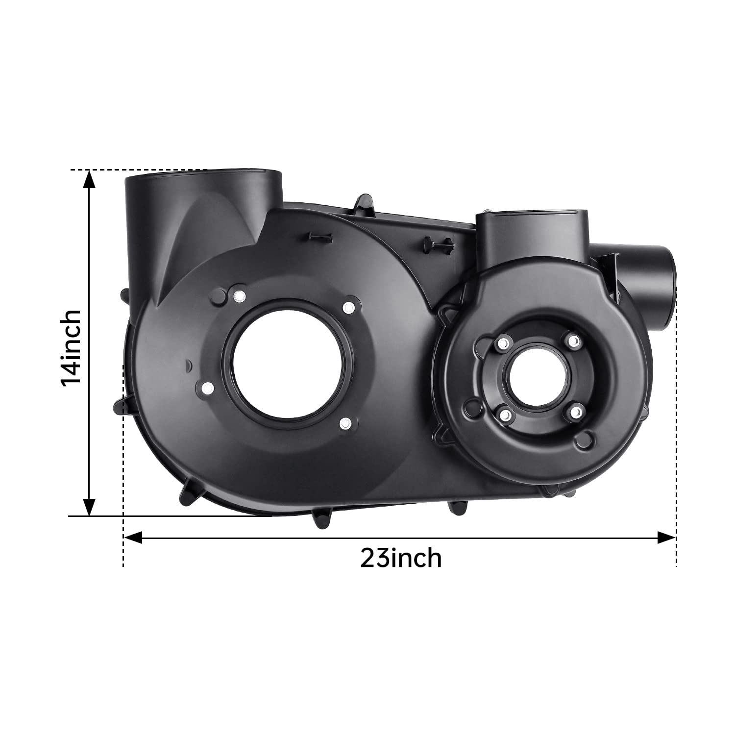 CUSAUTV CVT air guide back plate improves airflow for smoother CVT operation.