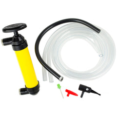 Pennzoil Multi-Use Pump transferring gallon fluids in a garage setup.