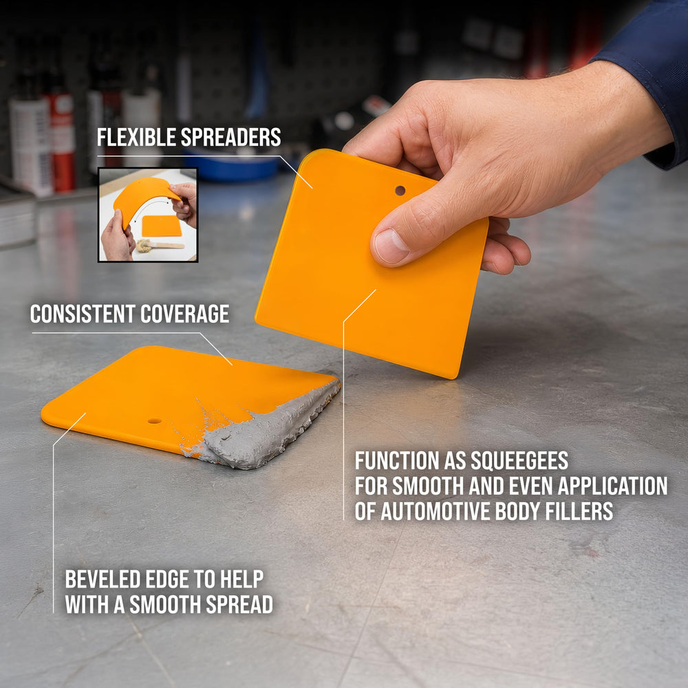 Custom Shop automotive body repair spreader enabling professional finishes.