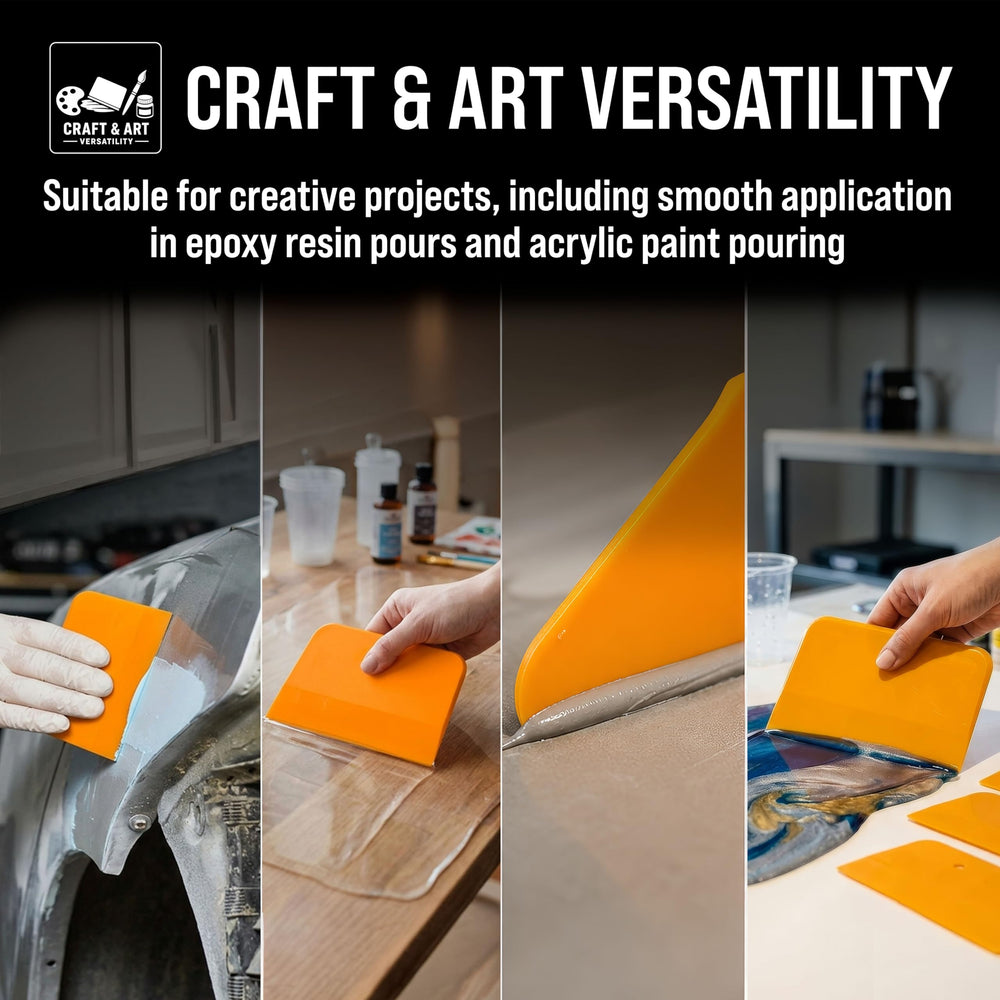 Custom Shop craft spreader supports resin art and acrylic paint pouring.