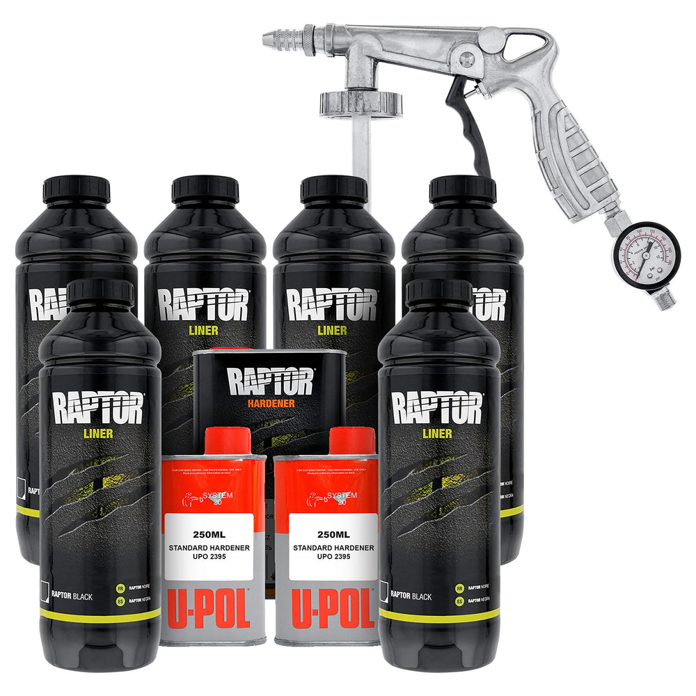 Custom Coat spray gun with regulator for precise, even application