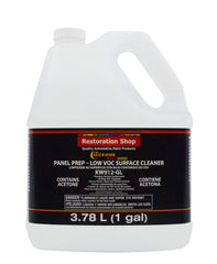 Custom Shop Panel Prep Degreaser bottle ready for automotive cleaning.