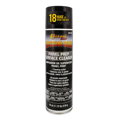 Custom Shop Panel Prep cleaner with foaming action lifting residue for easy cleaning