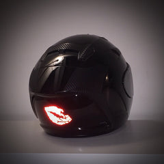 customtaylor33 Skull crossbones lips design adds bold flair to helmets and gear